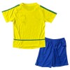 Original Trikotsatz Brasilien 2002-2003 Heimtrikot Retro Für Kinder